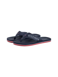 COMFORT HILFIGER BEACH SANDAL Zehentrenner, Dianette, Badeschuh, Schlupfschuh mit Logoschriftzug