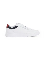 TOMMY HILFIGER Sneaker 'BASKET CORE LITE' Weiß/Dunkelblau/Rot/Creme