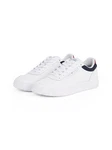 TOMMY HILFIGER Sneaker 'BASKET CORE LITE' Weiß/Dunkelblau/Rot/Creme