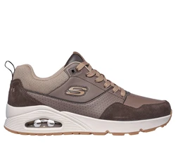 Skechers UNO RETRO ONE Sneaker Braun/Lila/Grau
