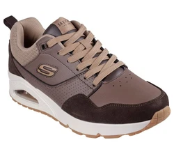 Skechers UNO RETRO ONE Sneaker Braun/Lila/Grau