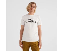 O'Neill T-Shirt O'NEILL LOGO T-SHIRT Weiß/Khaki/Grau/Creme/Beige