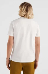 O'Neill T-Shirt O'NEILL LOGO T-SHIRT Weiß/Khaki/Grau/Creme/Beige