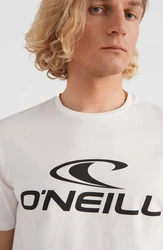 O'Neill T-Shirt O'NEILL LOGO T-SHIRT Weiß/Khaki/Grau/Creme/Beige