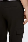 LINDBERGH Stoffhose Cargo-Style Schwarz/Khaki/Dunkelbraun