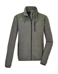 G.I.G.A. DX by killtec Fleecejacke GW 35 MN KNTFLC JCKT Dunkelgrün/Grau/Hellgrau