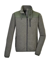 G.I.G.A. DX by killtec Fleecejacke GW 35 MN KNTFLC JCKT Dunkelgrün/Grau/Hellgrau