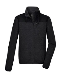 G.I.G.A. DX by killtec Fleecejacke GW 35 MN KNTFLC JCKT Schwarz/Dunkelgrau/Grau