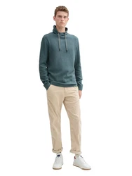 TOM TAILOR Pullover Türkis/Grau/Grün/Blau