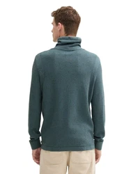 TOM TAILOR Pullover Türkis/Grau/Grün/Blau