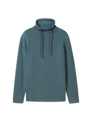 TOM TAILOR Pullover Türkis/Grau/Grün/Blau