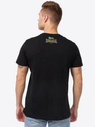 Lonsdale T-Shirt Logo Dunkelgrün/Grün/Braun