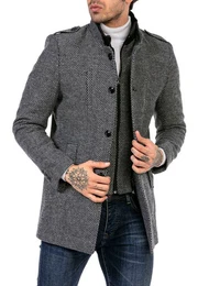 Kurzmantel mit abnehmbarer Weste Wrmend und elegant Abnehmbare Weste