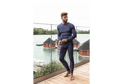celodoro Funktionshose 2er Pack Ski-Thermo Unterhose Schwarz