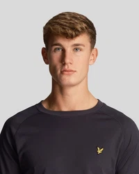 Lyle & Scott T-Shirt Herren Raglan Dunkelblau/Blau/Grün/Beige