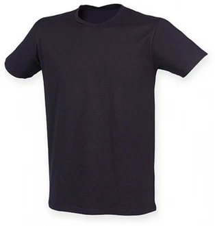SF Men Rundhalsshirt Feel Good Stretch Dunkelblau