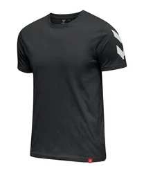 hummel T-Shirt hmlLEGACY Chevron T-Shirt Dunkelblau/Schwarz/Dunkelgrau/Grau