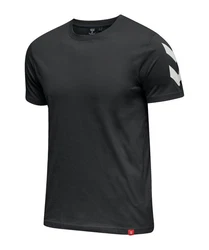 hummel T-Shirt hmlLEGACY Chevron T-Shirt Dunkelblau/Schwarz/Dunkelgrau/Grau