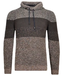 RAGMAN Pullover Grau/Beige/Braun/Schwarz/Dunkelgrau