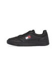 Tommy Jeans Sneaker 'ESS' TJM CUPSOLE LEATHER Schwarz