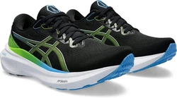Asics GEL-KAYANO 30 Laufschuh SCHWARZ/ELEKTRISCHES LIMETTE