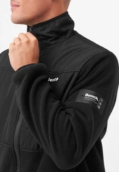 Bench. Sweatjacke BURLOW Schwarz
