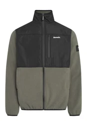 Bench. Sweatjacke BURLOW Dunkelgrün/Grün/Khaki