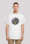F4NT4STIC T-Shirt DC Comics Aquaman Circular Crest Weiß