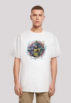 F4NT4STIC T-Shirt DC Comics Aquaman Circular Crest