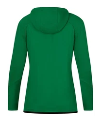 Jako Sweatjacke Challenge Trainingsjacke Damen Dunkelgrün/Grün