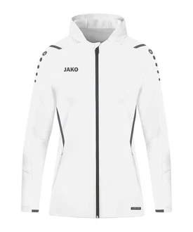 Jako Sweatjacke Challenge Trainingsjacke Damen Weiß/Schwarz