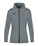 Jako Sweatjacke Challenge Trainingsjacke Damen Dunkelgrau/Dunkelblau/Grau/Hellgrau