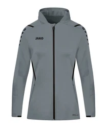 Jako Sweatjacke Challenge Trainingsjacke Damen Dunkelgrau/Dunkelblau/Grau/Hellgrau