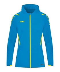 Jako Sweatjacke Challenge Trainingsjacke Damen Hellblau/Blau