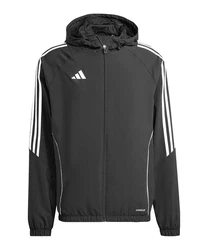 adidas Performance Sweatjacke Tiro 24 Windbreaker Dunkelgrau/Grau/Schwarz/Hellgrau