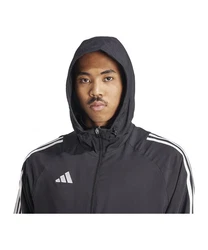 adidas Performance Sweatjacke Tiro 24 Windbreaker Dunkelgrau/Grau/Schwarz/Hellgrau