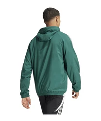 adidas Performance Sweatjacke Tiro 24 Windbreaker Türkis/Dunkelgrün/Grün