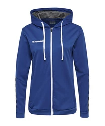 hummel Sweatjacke Authentic Poly Kapuzenjacke (F8745) marine/nachtblau (F8745)