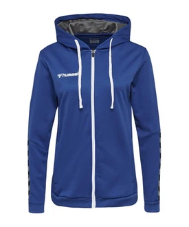 hummel Sweatjacke Authentic Poly Kapuzenjacke (F8745) marine/nachtblau (F8745)