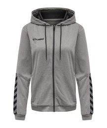 Sweatjacke Authentic Poly Kapuzenjacke Damen F8745