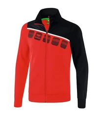 Erima Sweatjacke 5-C Rot/Orange