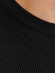 JACK & JONES Pullover JJEPerfect Schwarz