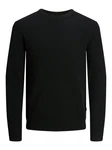 JACK & JONES Pullover JJEPerfect Schwarz
