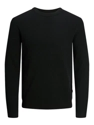 JACK & JONES Pullover JJEPerfect Schwarz