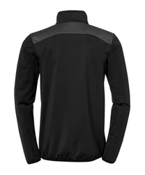 Kempa Sweatjacke Emotion 2.0 Poly Full Zip Jacke Schwarz/Dunkelrot