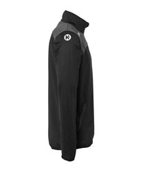 Kempa Sweatjacke Emotion 2.0 Poly Full Zip Jacke Schwarz/Dunkelrot