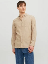 JACK & JONES Hemd 'JJEClassic' nude