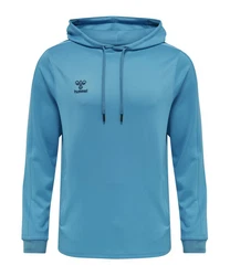 hummel Kapuzenpullover Hellblau/Blau/Türkis