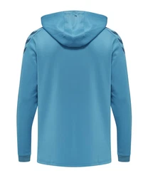 hummel Kapuzenpullover Hellblau/Blau/Türkis