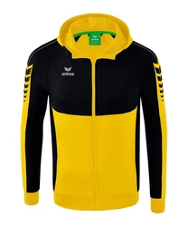 Erima Sweatjacke SIX WINGS Kapuzenjacke Gelb